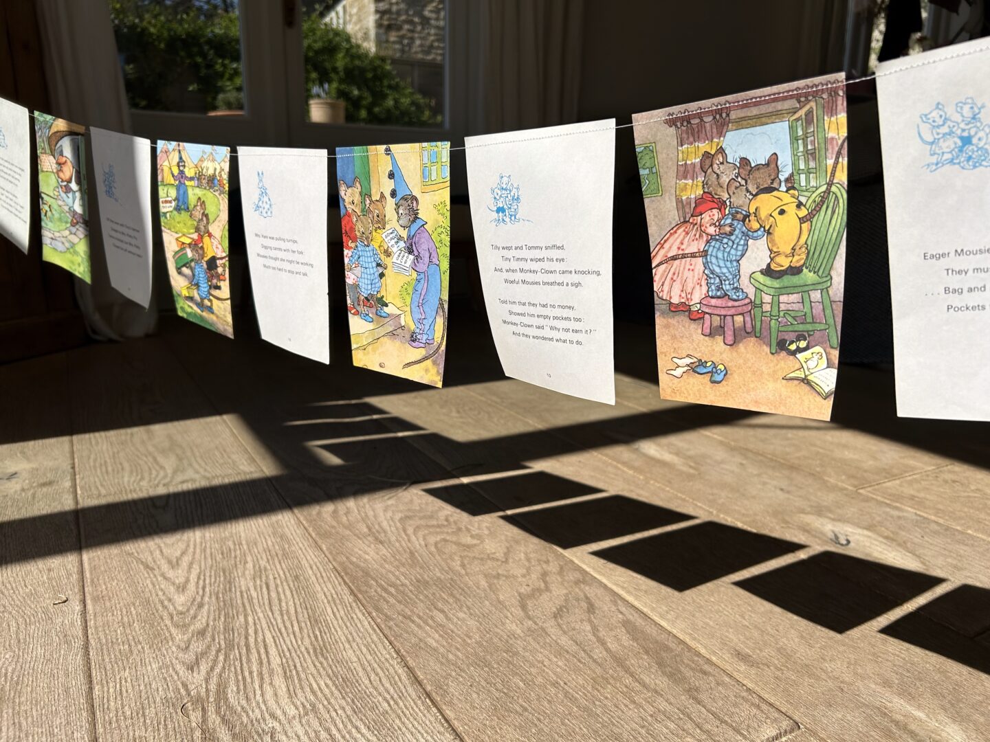 Mr Badger to the Rescue - Book Bunting